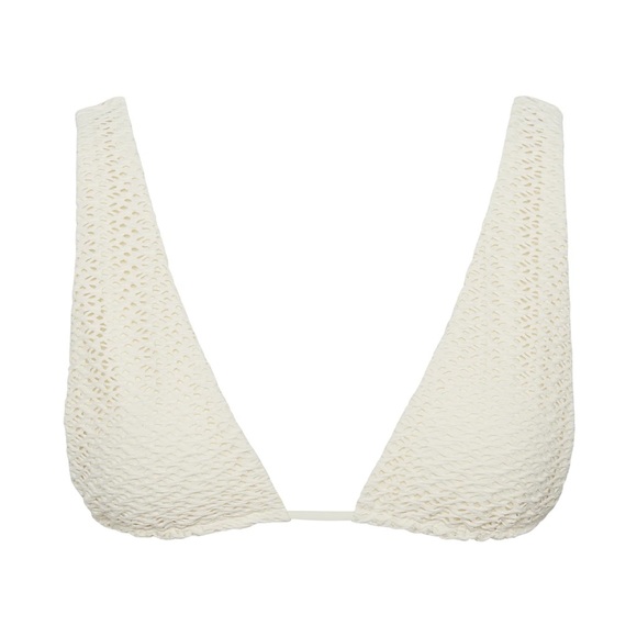 Monday Swimwear Ivory Crochet bottoms and two tops - Picture 3 of 6